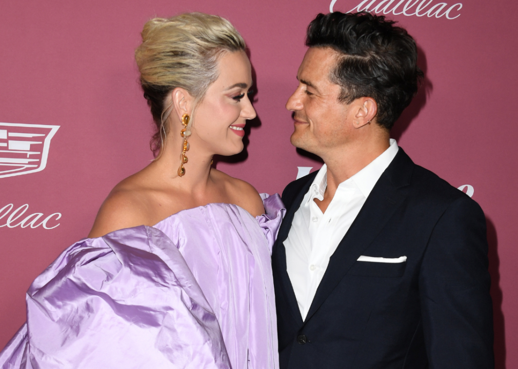 Katy Perry and Orlando Bloom attending Variety's Power Of Women: Los Angeles Event 