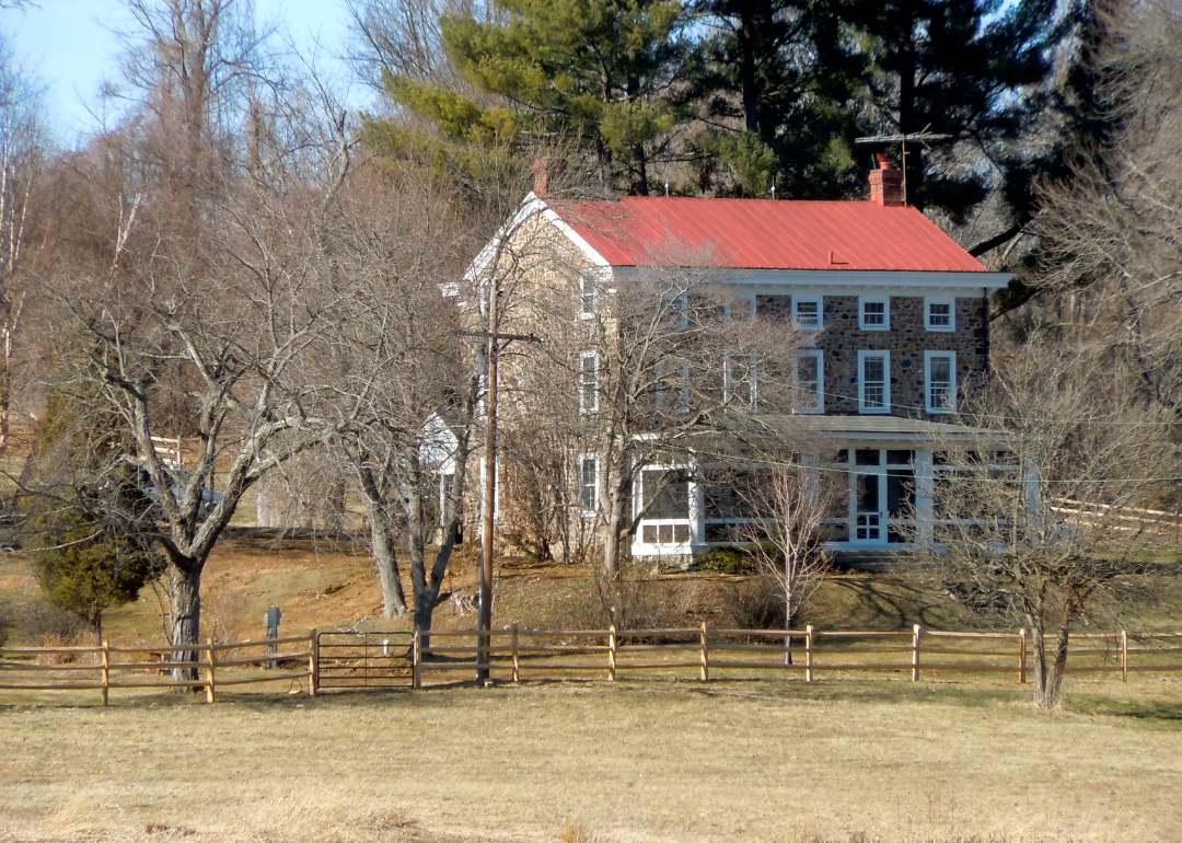 Fagley House in West Pikeland Township.