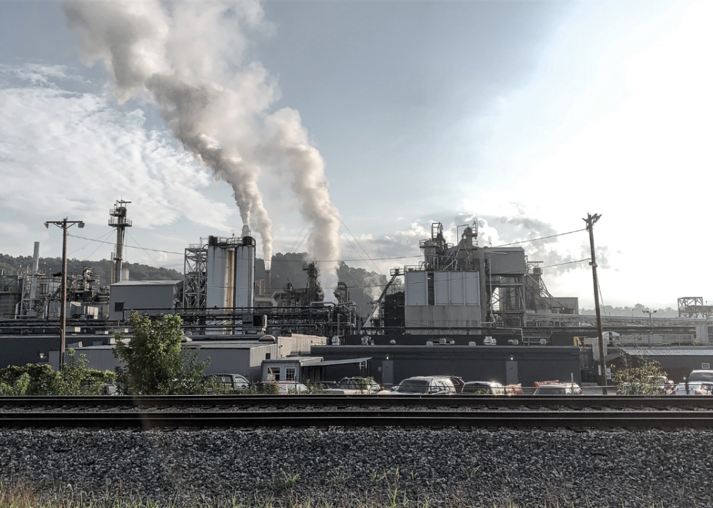 A power plant in Catlettsburg, Kentucky