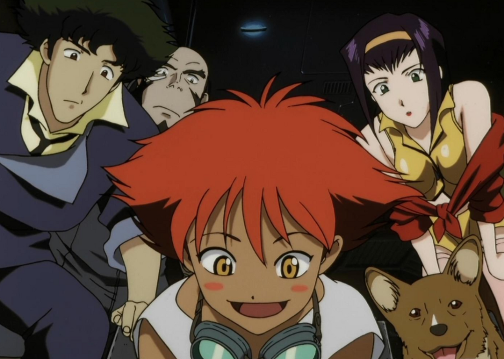 Megumi Hayashibara, Unshô Ishizuka, Aoi Tada, and Kôichi Yamadera in Cowboy Bebop