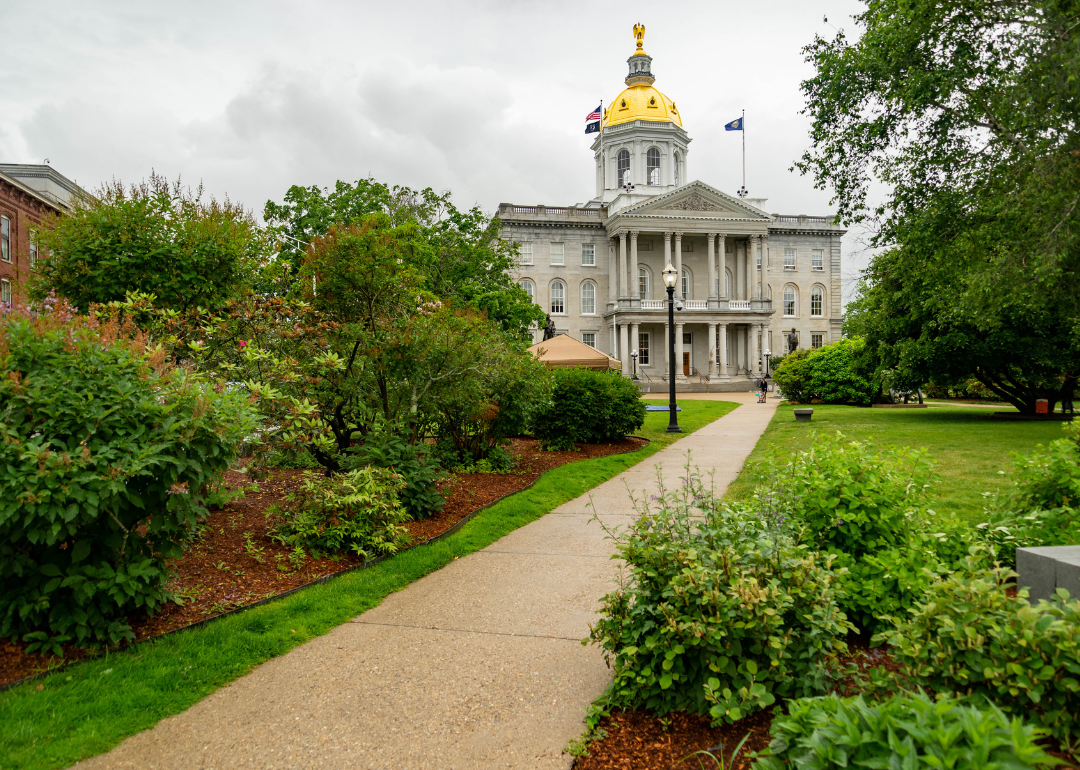 The New Hampshire State Capitol in Concord.