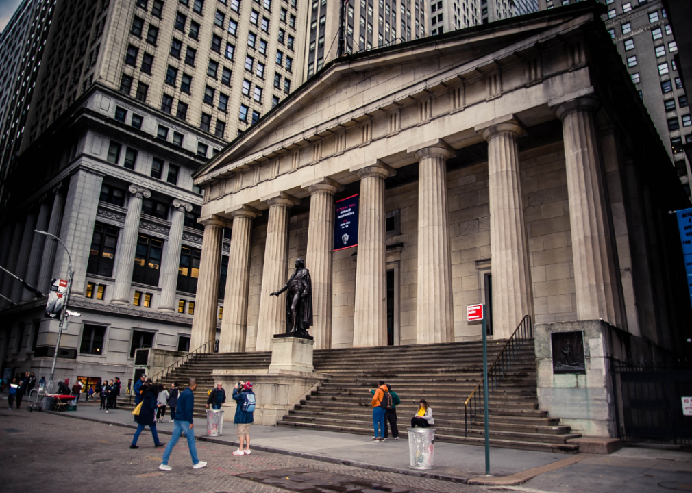 Federal Hall in New York, New York