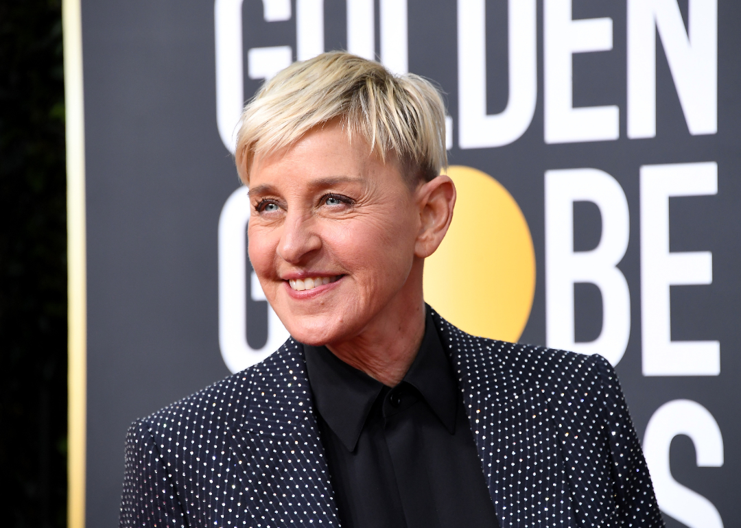 Ellen DeGeneres attends the 77th Annual Golden Globe Awards at The Beverly Hilton Hotel on January 05, 2020, in Beverly Hills, California.