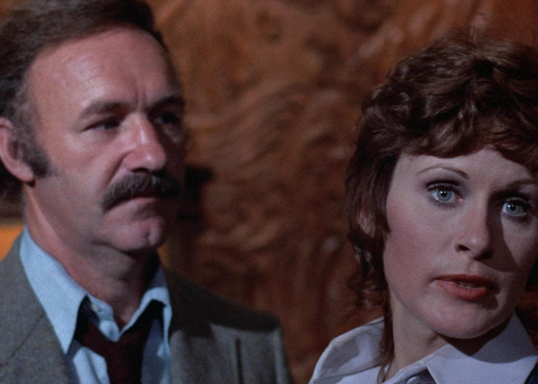 Gene Hackman and Susan Clark in 'Night Moves'.
