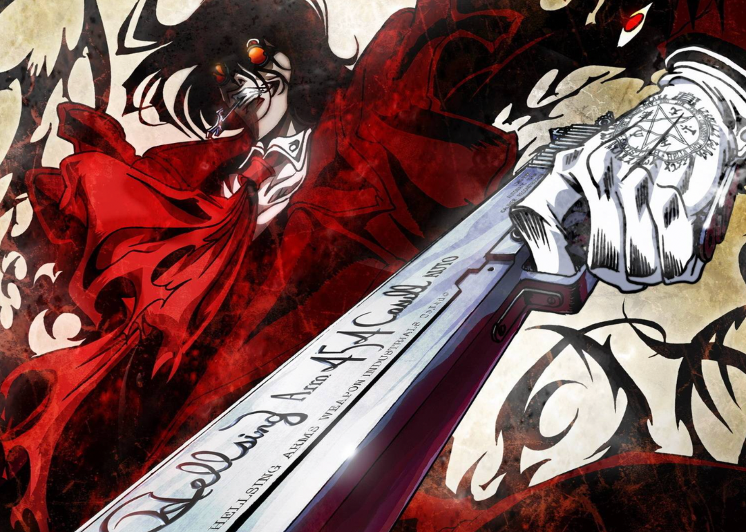 The character Alucard in Hellsing