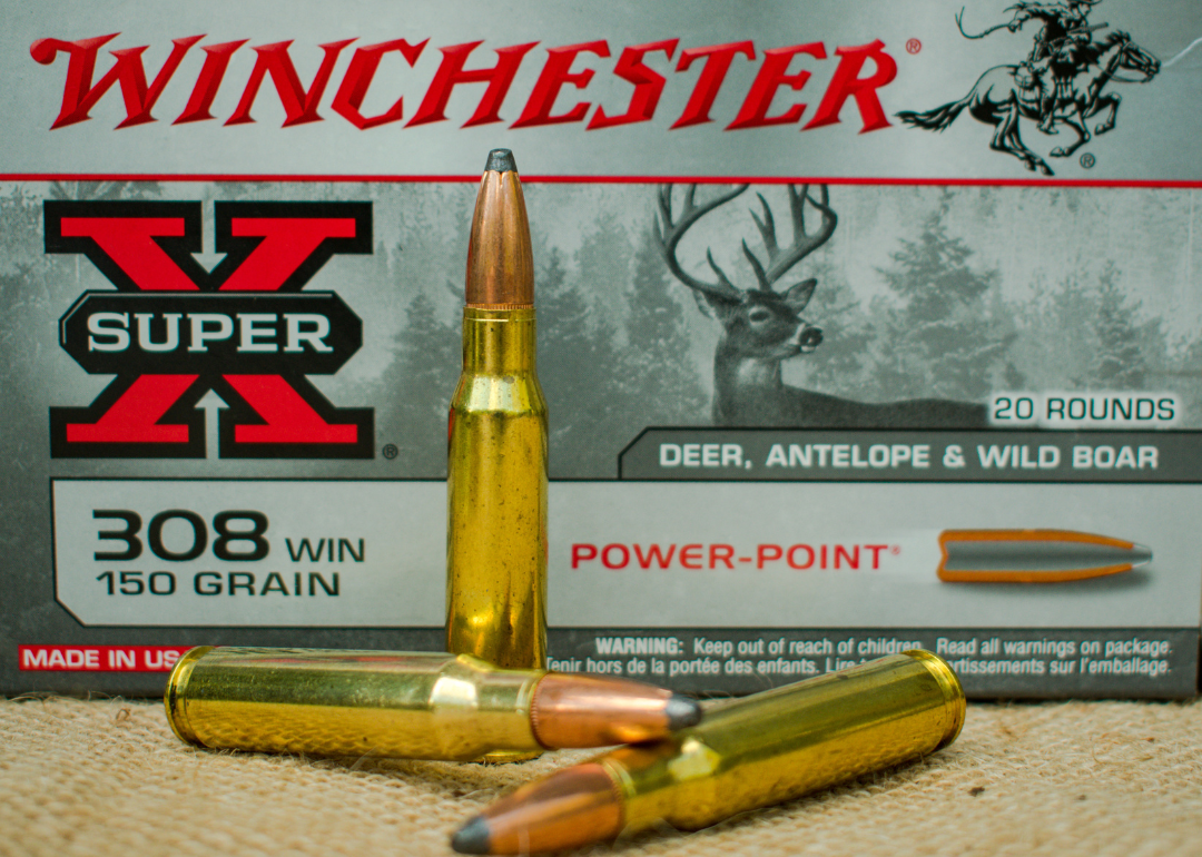 A box of Winchester 308 shells in Black Fork.