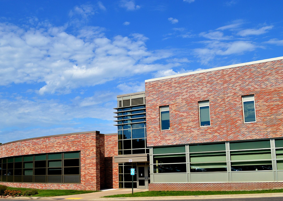 A building on Northwood Technical College's Rice Lake campus.