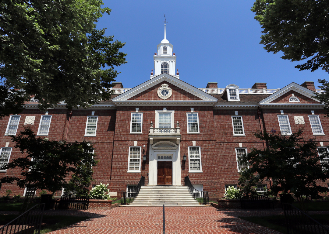 The Delaware State Capitol in Dover.