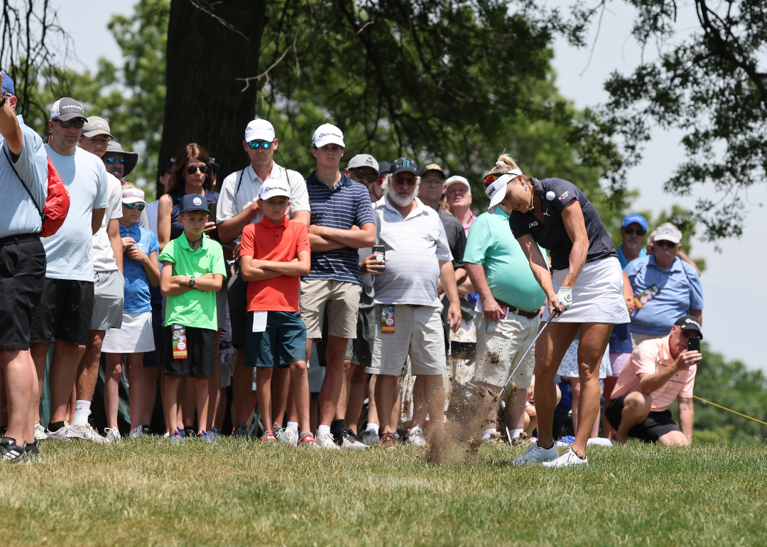The final round of the Meijer LPGA Classic at Blythefield Country Club on June 19, 2022, in Grand Rapids, Michigan. 