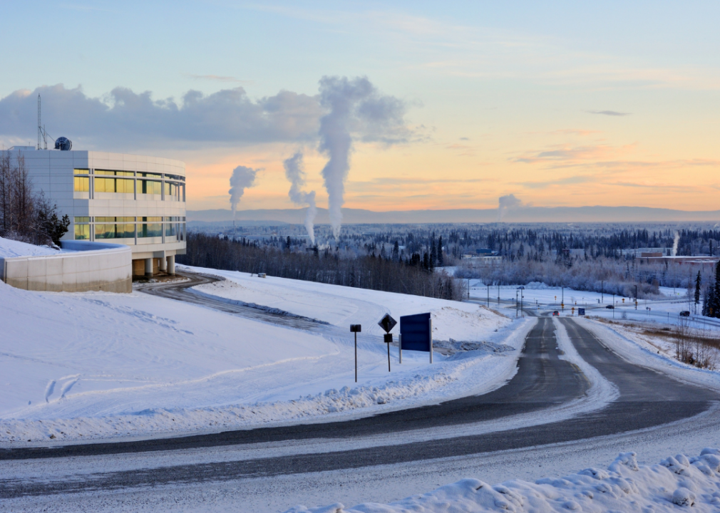 Carbon emissions in Fairbanks, Alaska