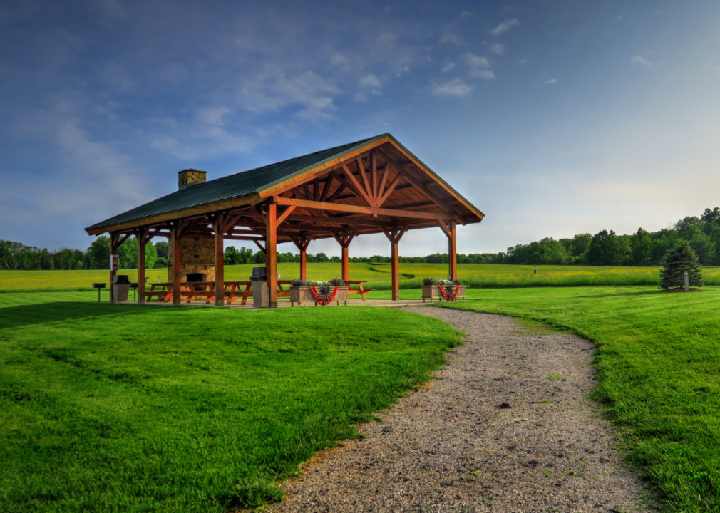 South Russell Village Park in South Russell.