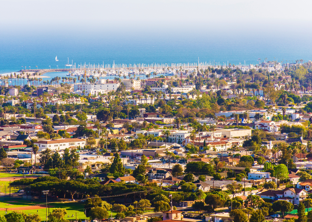 Santa Barbara, California, on a sunny day.