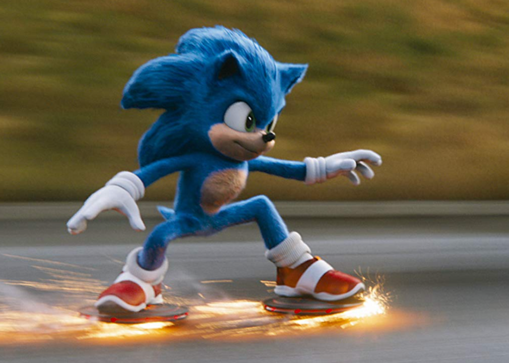 Ben Schwartz as Sonic in Sonic the Hedgehog
