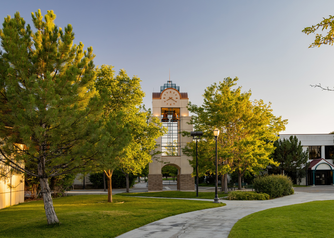 Great Basin College in Elko as seen during the afternoon.