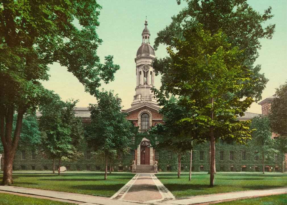 Nassau Hall at Princeton University,