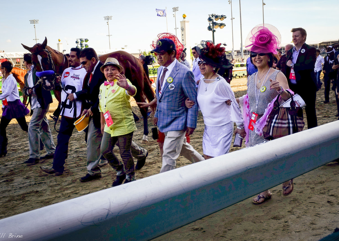 The Kentucky Derby 2014 Walkover.