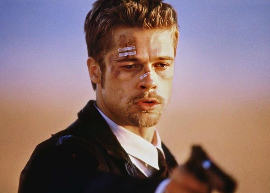 Brad Pitt in "Se7en."