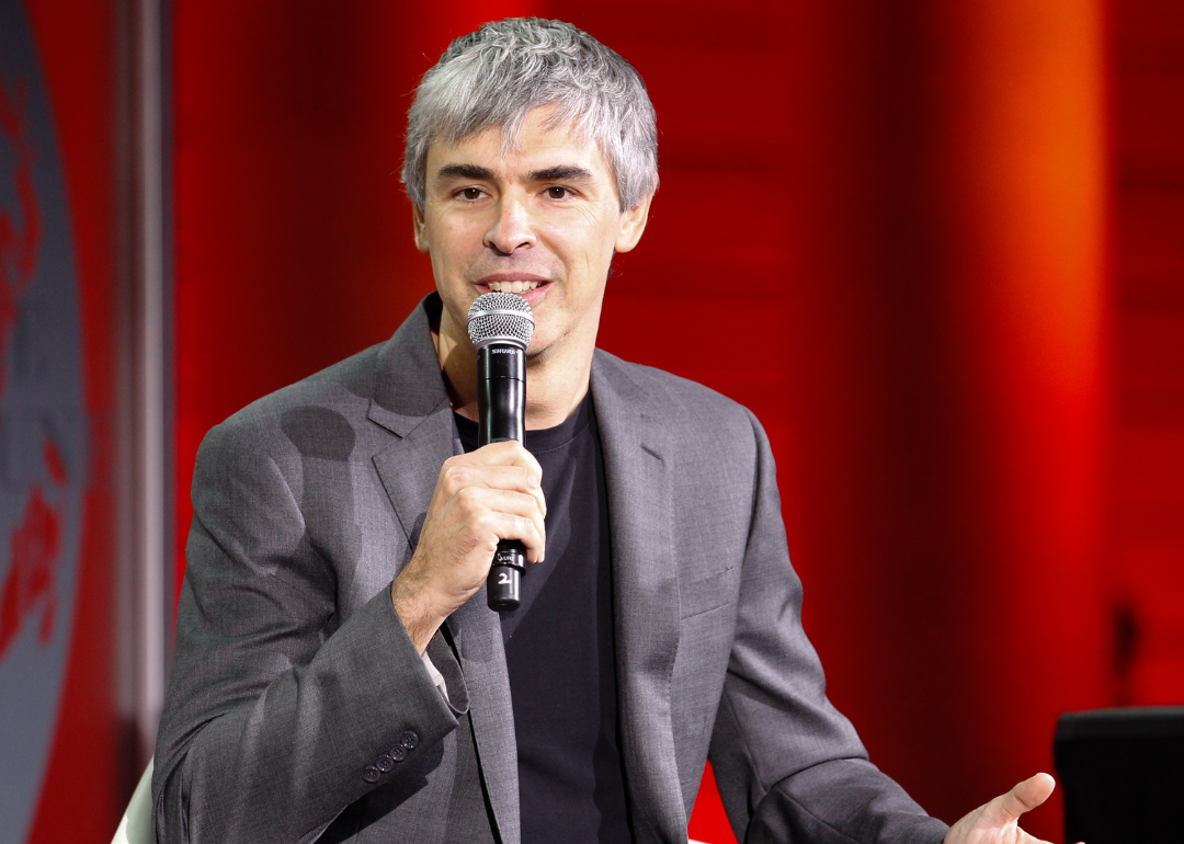 Larry Page speaking during the Fortune Global Forum at the Legion Of Honor on November 2, 2015, in San Francisco, California.