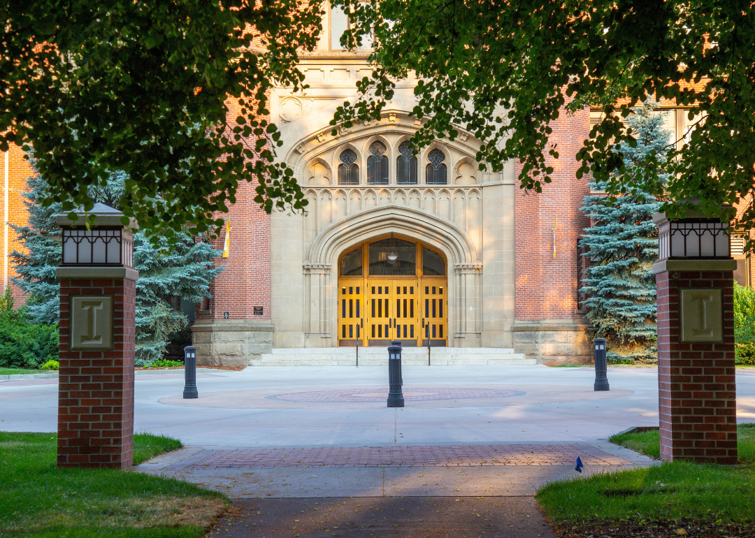 The University of Idaho's campus in Moscow.