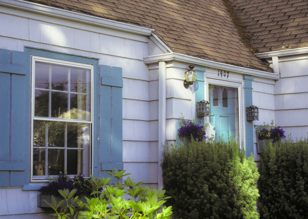 A suburban home in 1996.