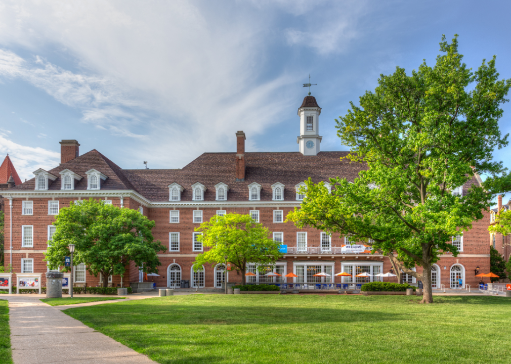 Davenport Hall on the campus of the University of Illinois at UrbanaâChampaign.