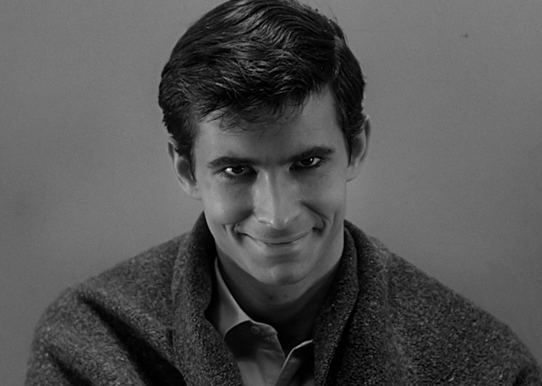Anthony Perkins in "Psycho."