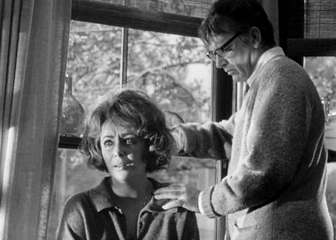 Richard Burton and Elizabeth Taylor in "Who's Afraid of Virginia Woolf?"