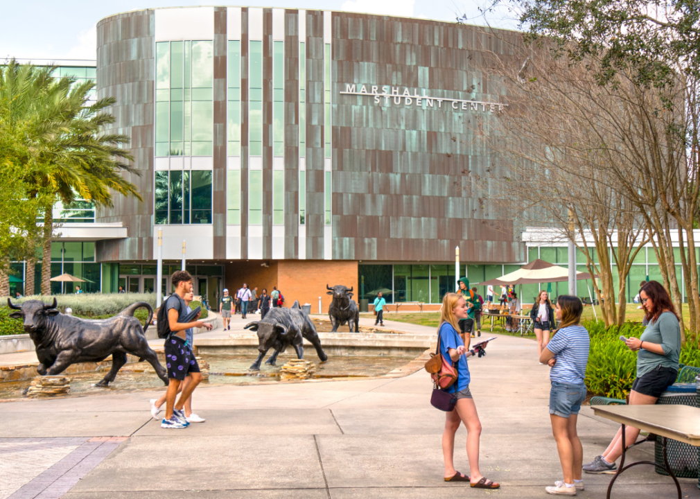 The Marshall Student Center at the University of South Florida.