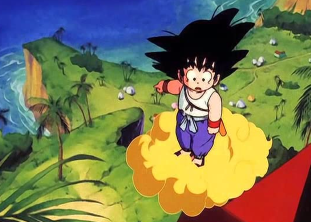 A still frame from Dragon Ball