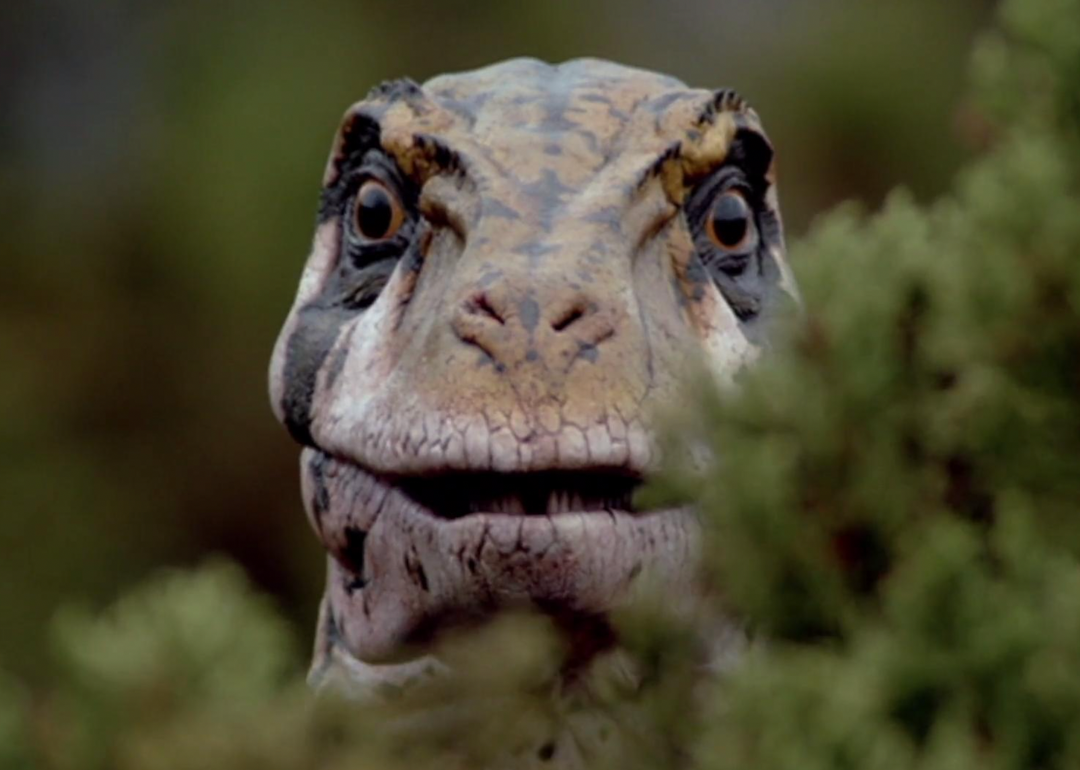 A dinosaur in Walking with Dinosaurs