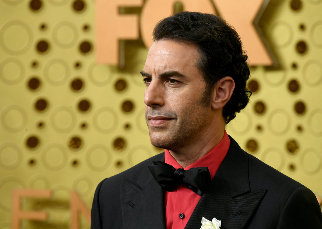 Sacha Baron Cohen attending the 71st Emmy Awards at Microsoft Theater on September 22, 2019, in Los Angeles, California.
