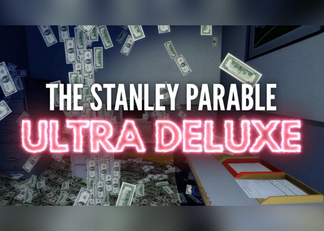 The cover screen of The Stanley Parable: Ultra Deluxe.