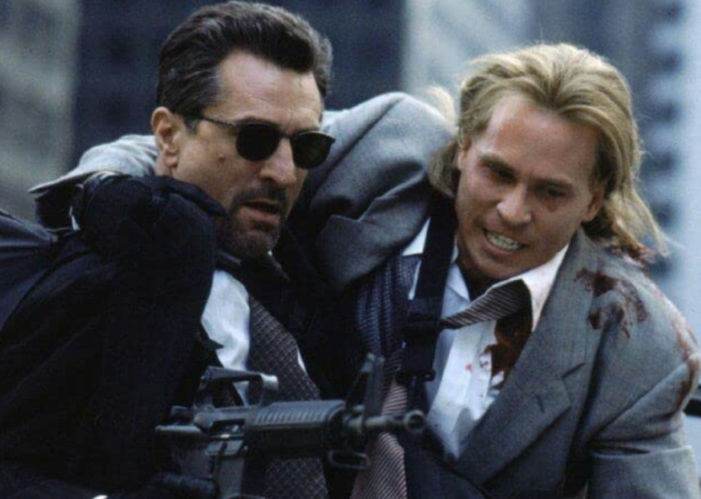 Robert De Niro and Val Kilmer in Heat