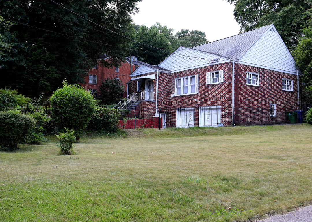 A brick home in Atlanta in 2004.