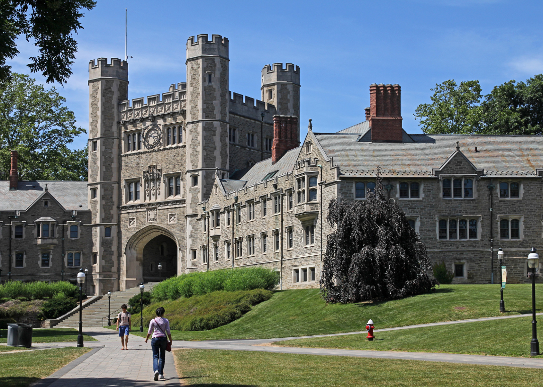 The Princeton campus.
