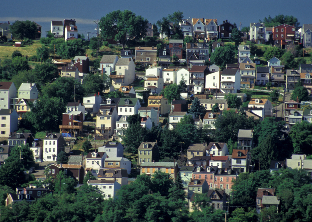 The South Side neighborhood of Pittsburgh in 2009.