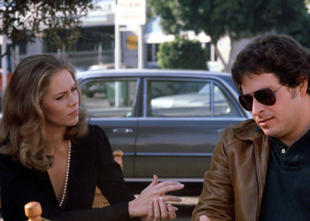 Kathleen Turner and Lawrence Kasdan in 'Body Heat'.