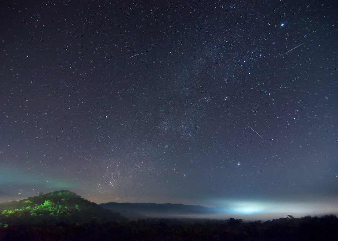 The Leonids Meteor Shower.