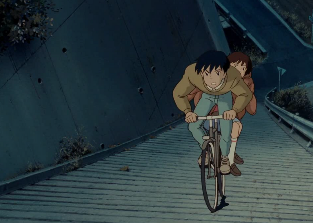 A still from Whisper of the Heart.