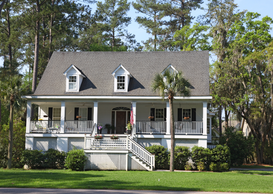 A suburban home in South Carolina.