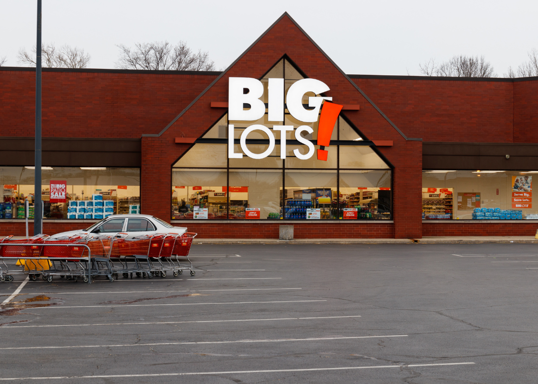 A Big Lots brick and mortar location in Indianapolis, Indiana