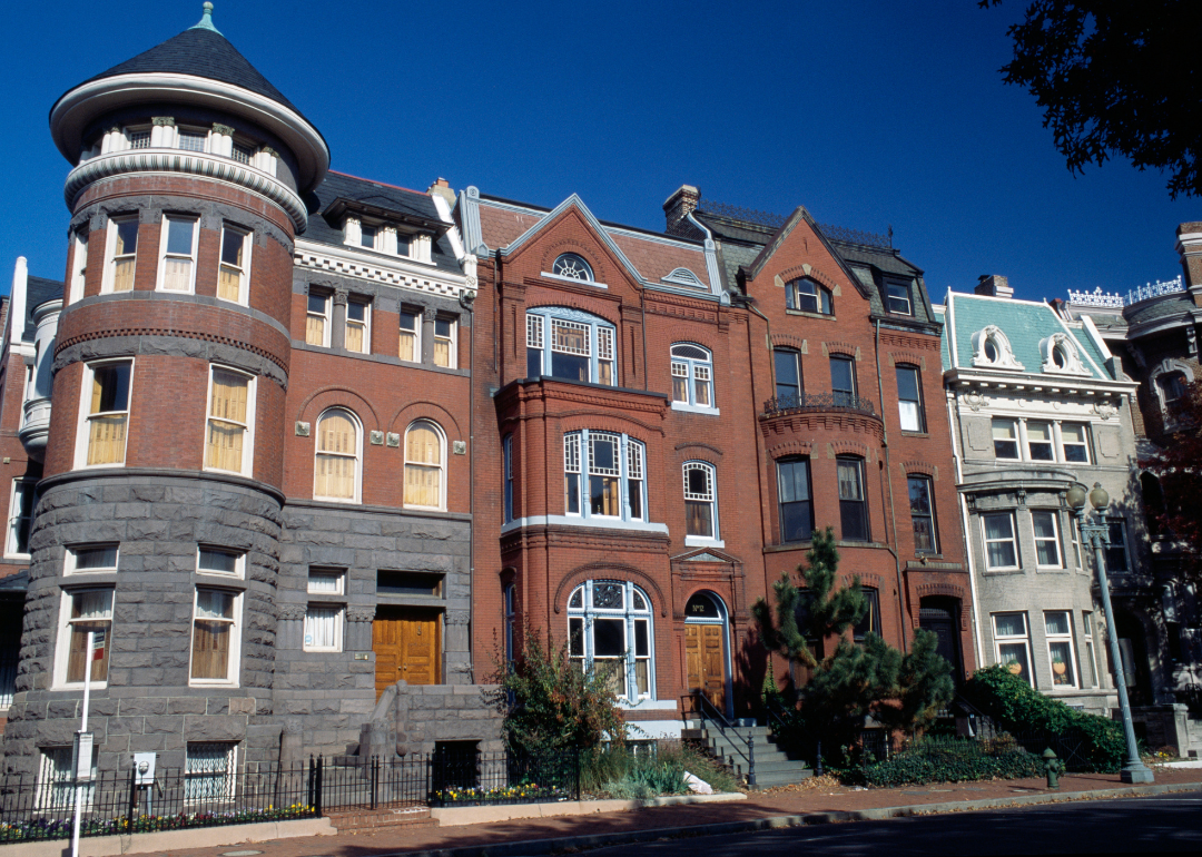 Washington D.C. townhomes in 2015.