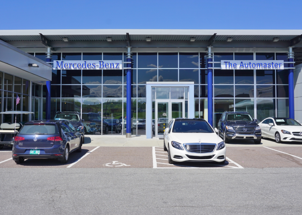The Automaster Mercedes-Benz dealer located in Shelburne, near Burlington, Vermont