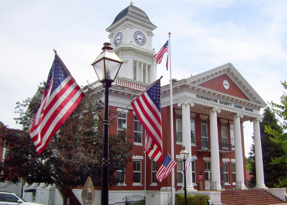#8. Washington, Tennessee