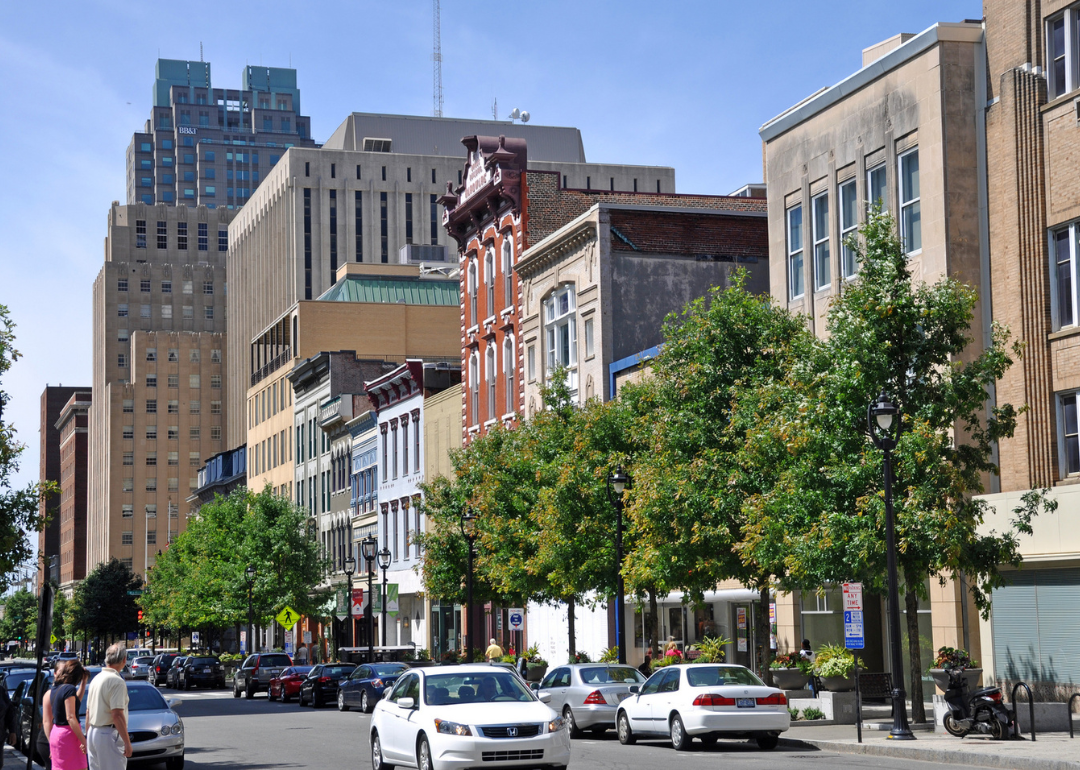 Downtown Raleigh, North Carolina.