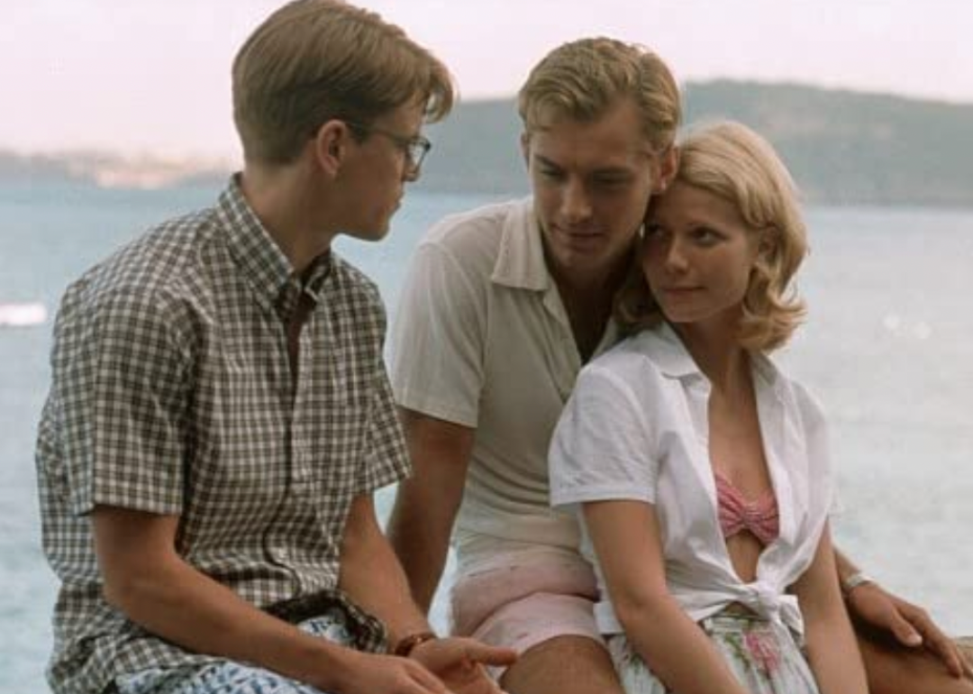 Jude Law, Matt Damon, and Gwyneth Paltrow in 'The Talented Mr. Ripley'.