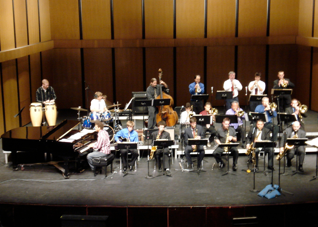 The Moorpark College Jazz A Band.
