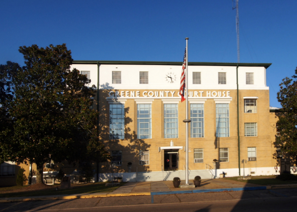 #13. Greene, Mississippi
