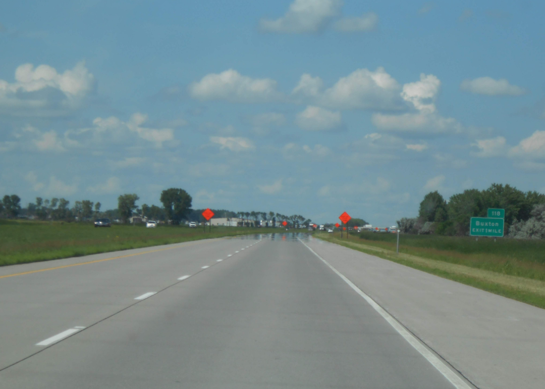 Interstate 29 in North Dakota.
