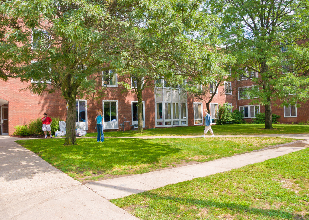 A dorm at Beliot college in 2005.